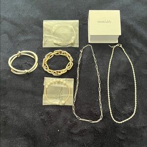 Silver and Gold Jewelry all New!
